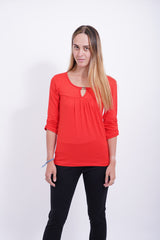 Lady, Blusa, cuello redondo , manga ¾