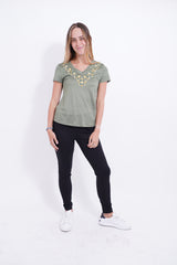 Lady, Blusa cuello V